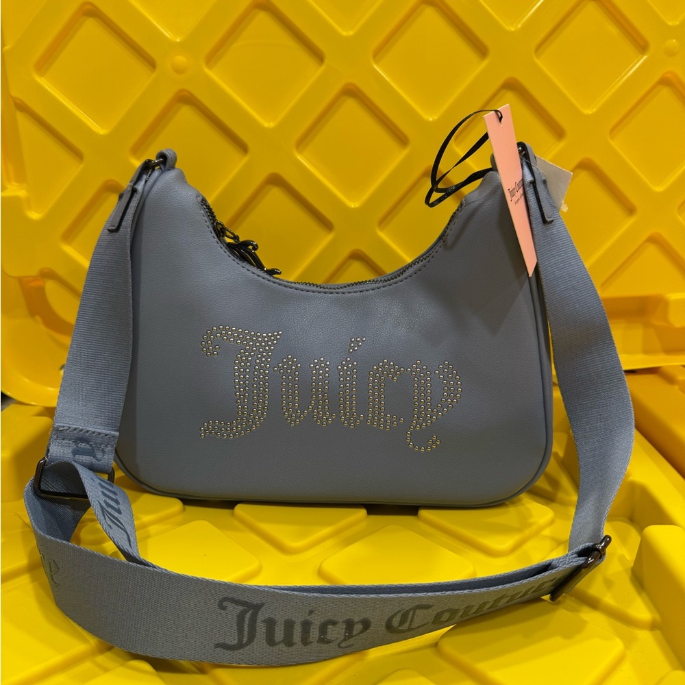 Juicy Couture OBSESSION SLATE BLUE Blue CROSSBODY Bag